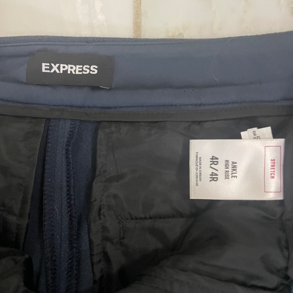 Express High Rise Ankle Stretch Pants - Size 4R - Picture 4 of 4